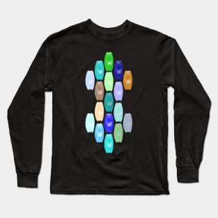 Colorful Cicadas Long Sleeve T-Shirt